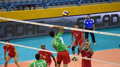 الجزائر تهزم الأردن 3/0 بالبطولة العربية للكرة الطائرة بالقاهرة