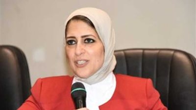 وزيرة تتفقد خطة التأمين الطبى لمنتدي شباب العالم من شرم الشيخ