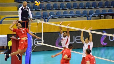 مصر تلاقي عمان بالبطولة العربية للكرة الطائرة اليوم