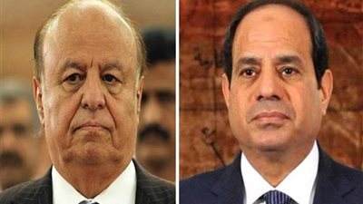 الرئيس اليمني يعزي الرئيس السيسي في شهداء حادث المنيا الإرهابي
