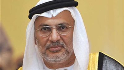 وزير الدولة الإماراتي للشؤون الخارجية يدين حادث المنيا الإرهابي