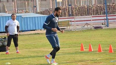 جنش يشارك فى تدريبات الزمالك استعدادا لمواجهة الحدود