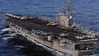 حاملة طائرات أمريكية على رأس أكبر مناورة دفاعية تجرى في اليابان