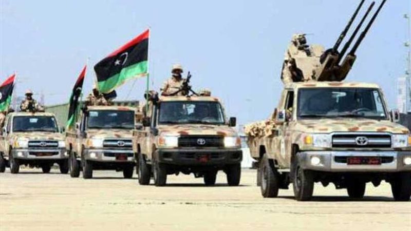 الجيش الليبي: المعركة