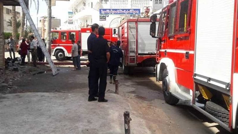 حريق بمركز أورام