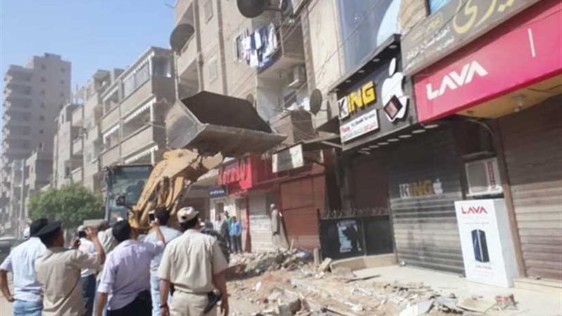 إزالة ٢٨ قرار إشغال