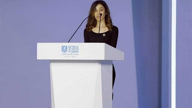 من هي نادية الإيزدية