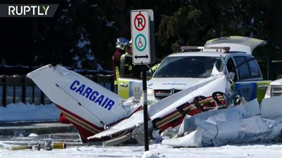 مقتل شخص في اصطدام طائرتين صغيرتين بكندا