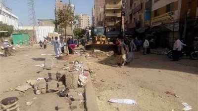 إزالة 37 تعديًا على أملاك الآثار وحماية النيل بدير مواس