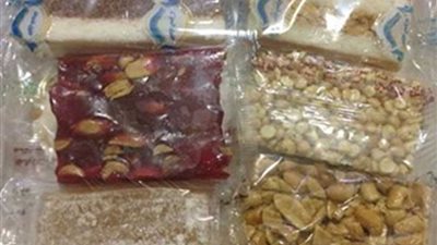 ضبط مصنع غير مرخص لانتاج حلوى المولد ببنى مزار
