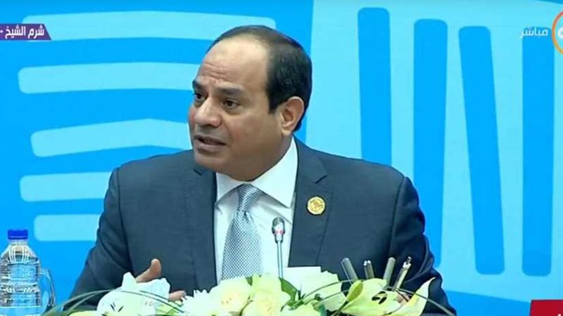 السيسي: مواقع التواصل