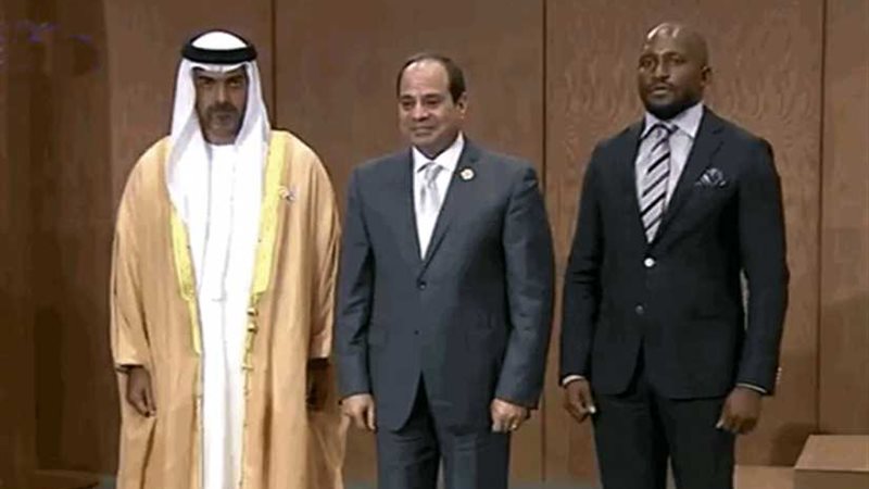 الرئيس السيسي يكرم