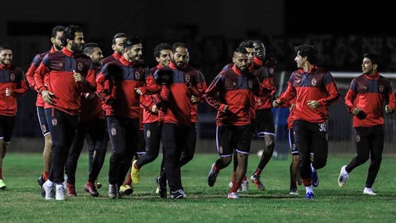 شاهد.. مران الأهلي