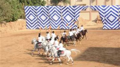 طلاب التربية الفكرية في ضيافة شرطة الخيالة