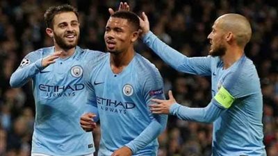 ستيرلينج يحتال على الحكم ويقود مانشستر سيتي للفوز بسداسية أمام شاختار