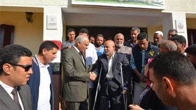 محافظ الجيزة يفتتح 7 مشروعات خدمية لأهالي الواحات