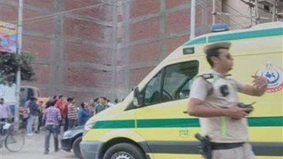 مصرع وإصابة 4 سقطت بهم سقالة في طنطا