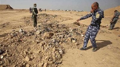 العراق : العثور على مقبرة جماعية لضحايا داعش بالموصل