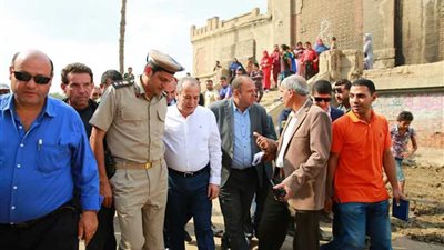 محافظ كفرالشيخ يزور محطة الملك فؤاد الأثرية.. صور