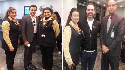 وصول صابر الرباعي ووائل جسار للمشاركة في مهرجان الموسيقي العربية