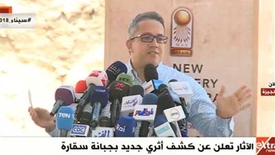 وزير الآثار: الكشف عن 7 مقابر بسقارة بها قطط محنطة