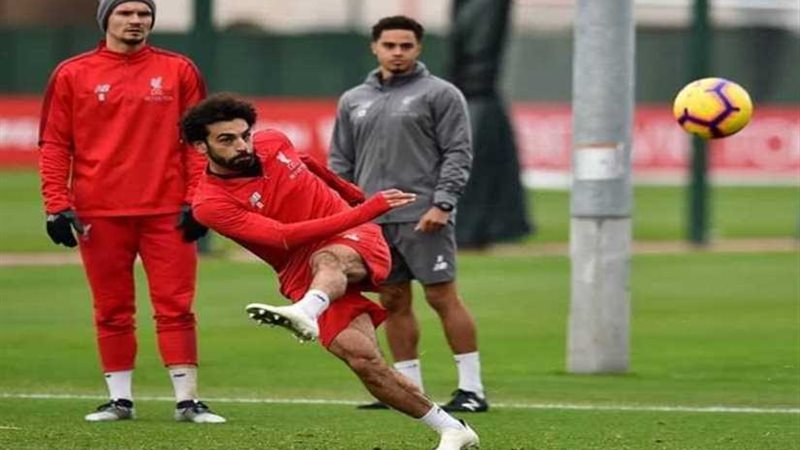 صلاح يتألق في تدريبات