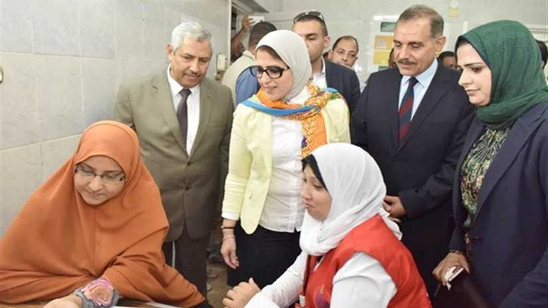 وزيرة الصحة في جولة