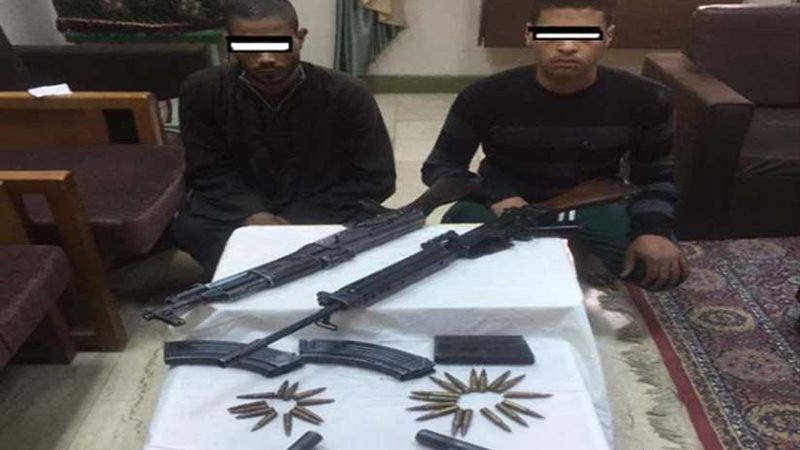 ضبط 3 أشخاص وبحوزتهم