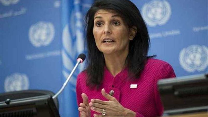 سفيرة أمريكا بالأمم