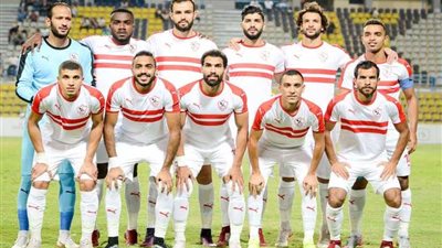تشكيل الزمالك لمواجهة الإنتاج الحربي
