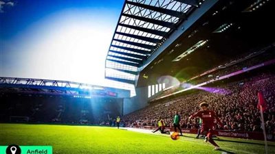 «صلاح» ينشر صورة جديدة من أنفيلد إستعدادًا لمواجهة فولهام