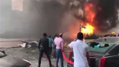 إخماد حريق داخل شونة قطن بطنطا دون خسائر