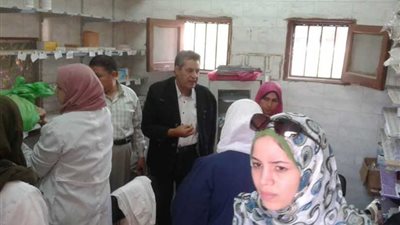 الكشف على 1295 مريضا بالقافلة الطبية بالعلاقمة