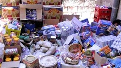 ضبط مواد غذائية فاسدة خلال حملة تموينية بالاسكندرية