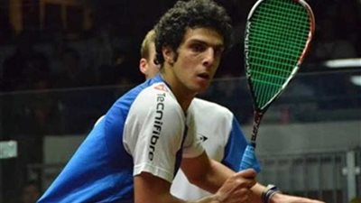 عمر مسعد يتأهل لقبل نهائى بطولة خليفة للاسكواش