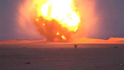 الجيش اليمني : تفجير أكثر من 2000 لغم وعبوة ناسفة زرعتها المليشيا في حيران