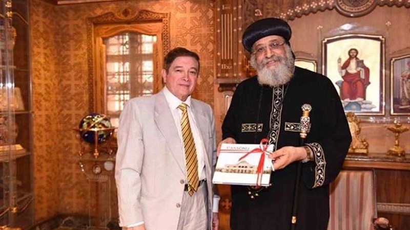 البابا تواضروس يستقبل