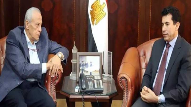 صبحي يستقبل رئيس