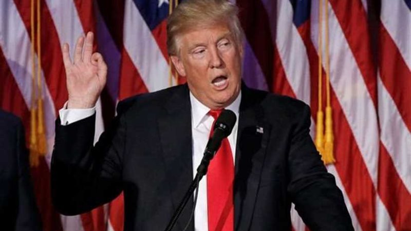 الرئيس ترامب : آمل