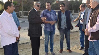 3 شهور للانتهاء من شارع مصر بالمنيا لتوفير فرص عمل للشباب