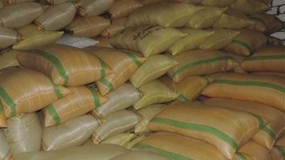 ضبط 30 طن أرز شعير في حملة تموينية بالبحيرة