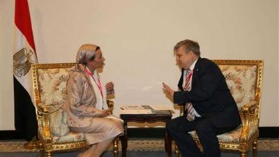 وزيرة البيئة تلتقي نظراءها في المملكة المتحدة وأستونيا