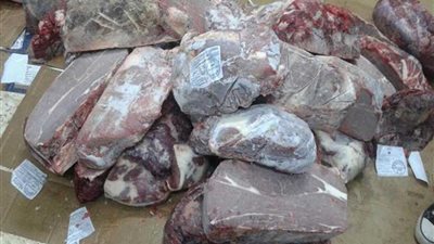 ضبط لحوم فاسدة في 