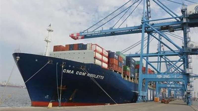 ميناء دمياط يستقبل