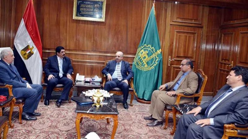 محافظ القليوبية يناقش