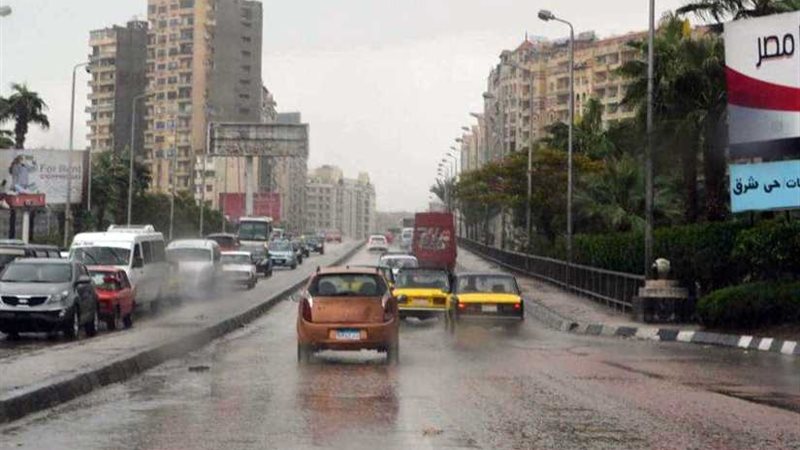 أمطار غزيرة علي الإسكندرية