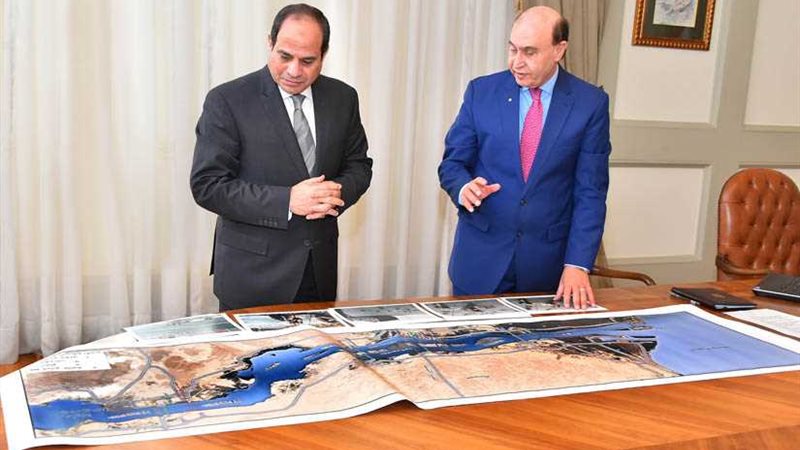 السيسي يجتمع بالفريق