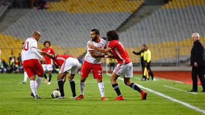 التعادل الإيجابي يحسم الشوط الأول من مباراة مصر وتونس