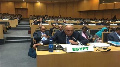 شكري يشارك في جلسة اعتماد مقررات الاجتماعات التمهيدية للقمة الأفريقية الاستثنائي