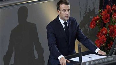 ماكرون يدعو ألمانيا لتعزيز الجهود مع فرنسا ودعم الوحدة الأوروبية